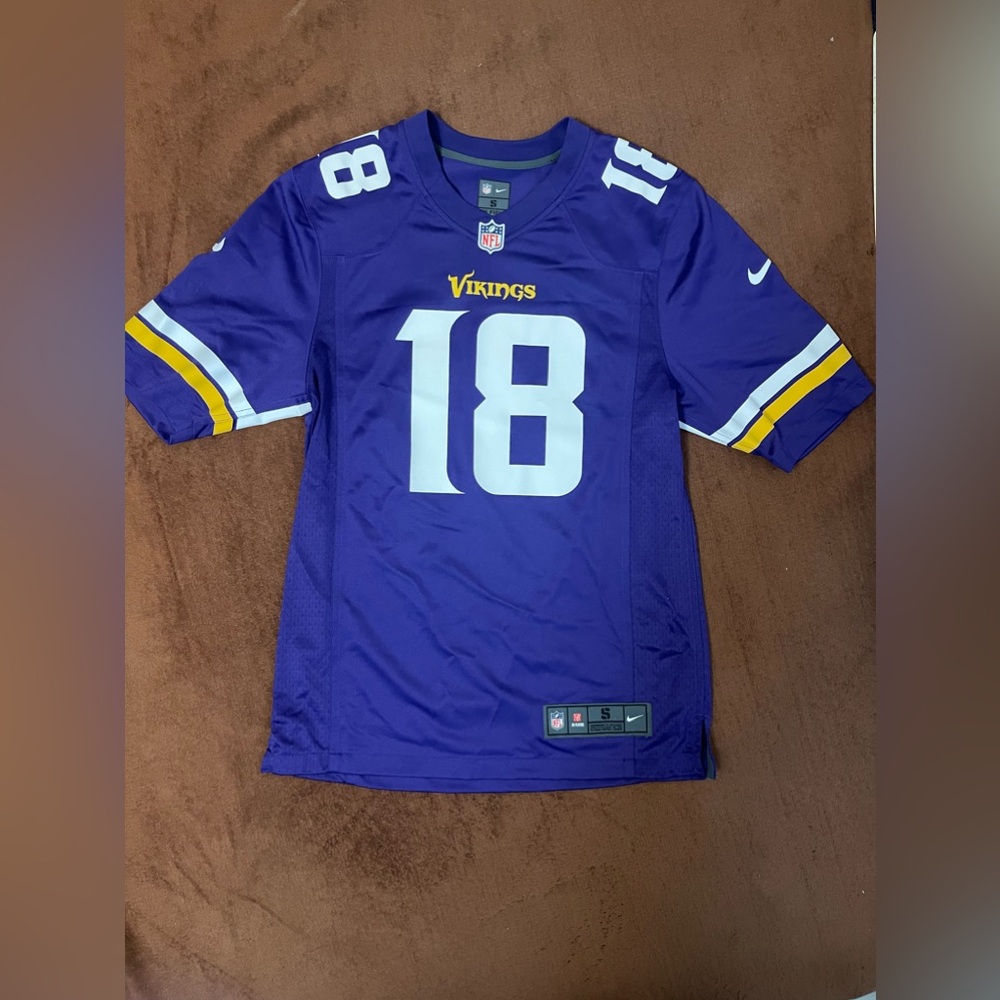 Justin Jefferson Minnesota Vikings Nike Classic Game Jersey 2021 NFL NWT